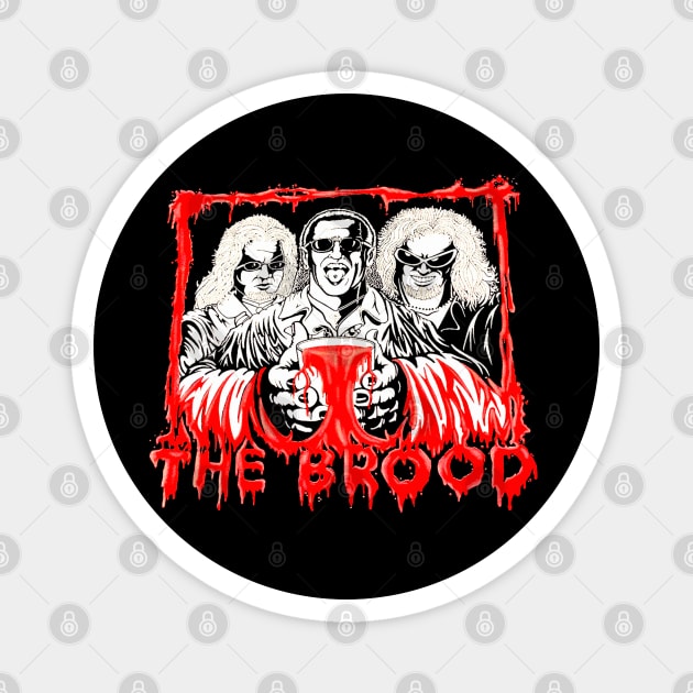 The Brood (vintage design) Magnet by Meat Beat